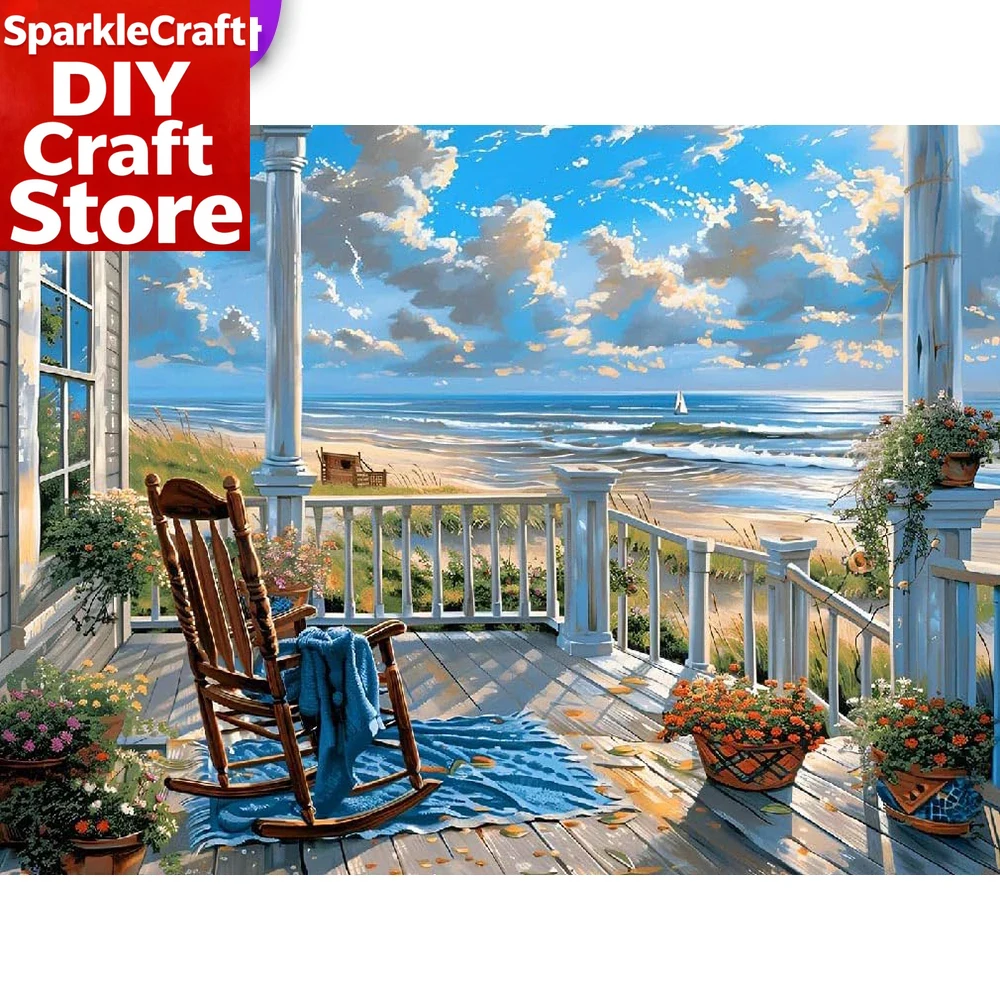 Resin Craft Supplies - 1 Pezzo Mosaico Diamantato Senza Cornice,