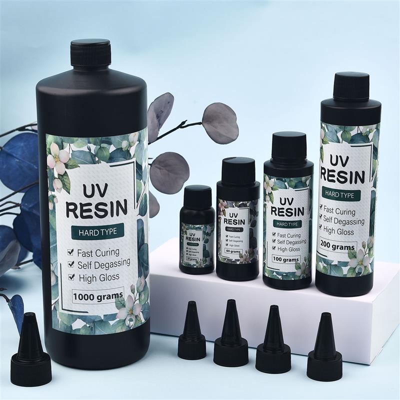 Epoxy Uv Resin Kit - Colla per resina UV dura Crystal