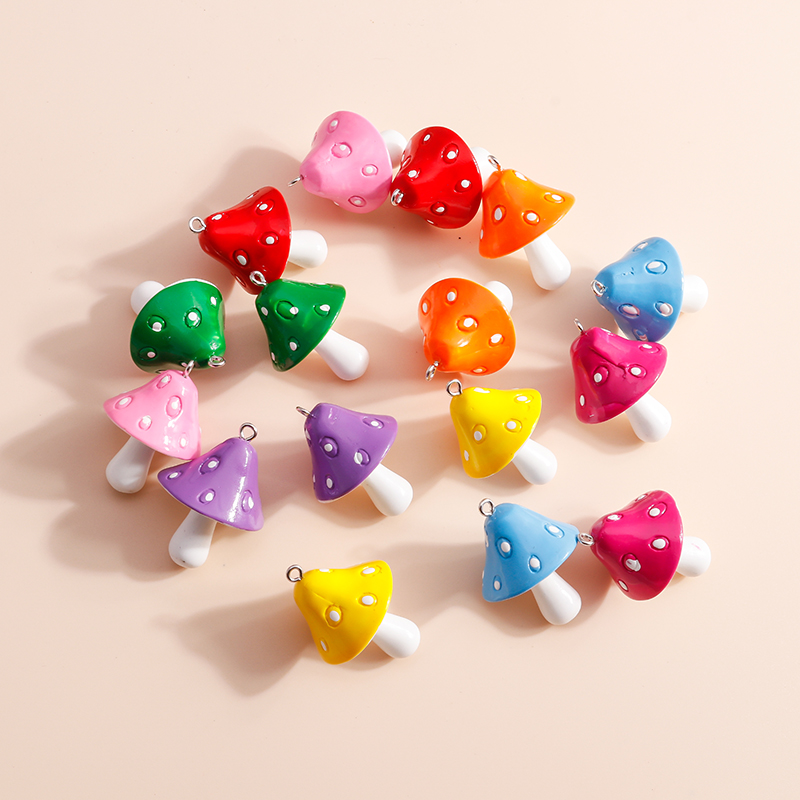 Flower Preservation Resin - 10 ciondoli colorati a forma di