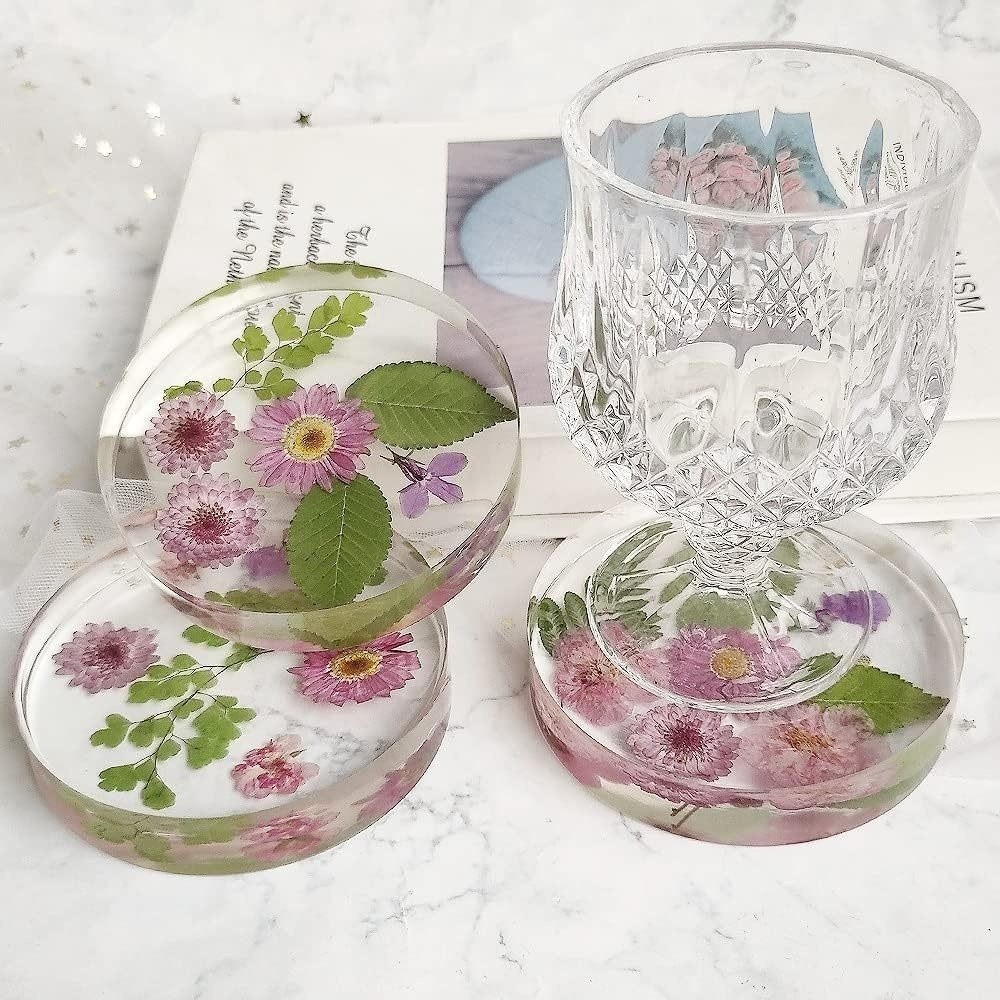 Coaster Mold Round - Stampo in Silicone per Sottobicchieri Creativi