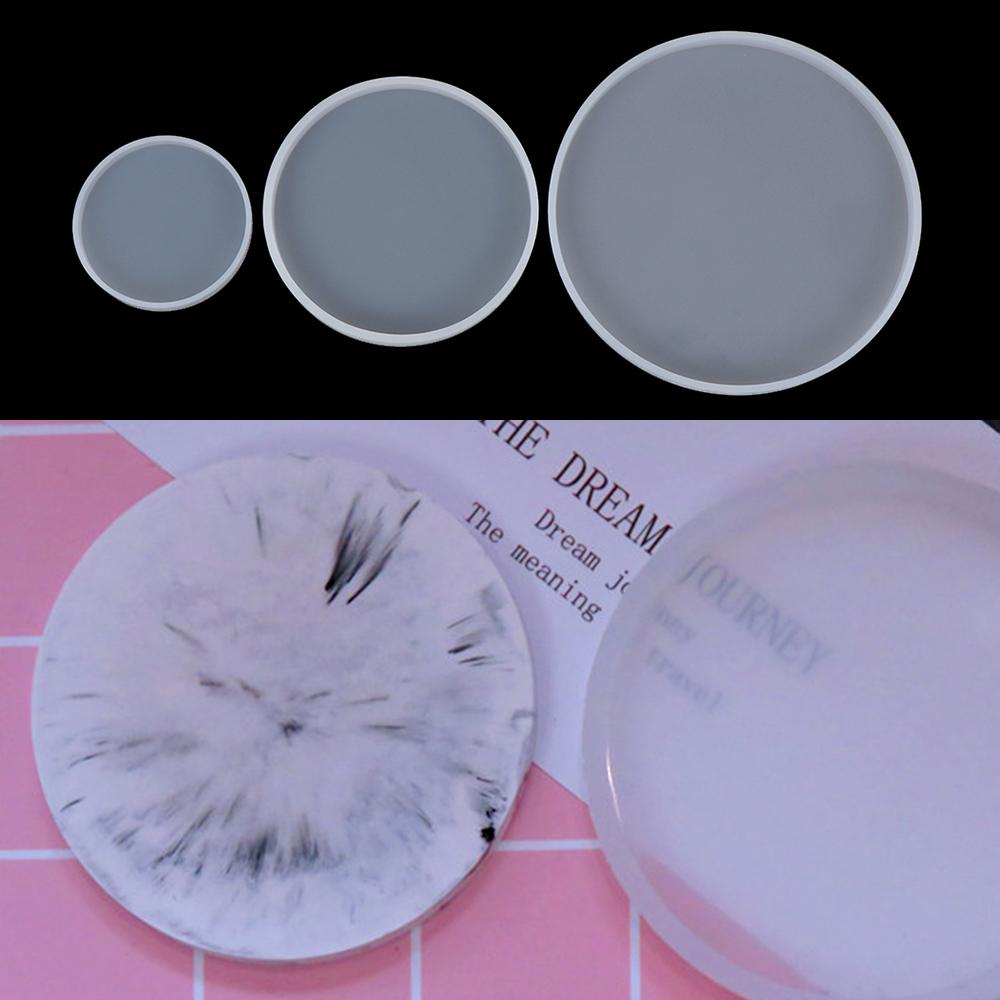 Coaster Mold Round - Stampo in silicone per resina epossidica,