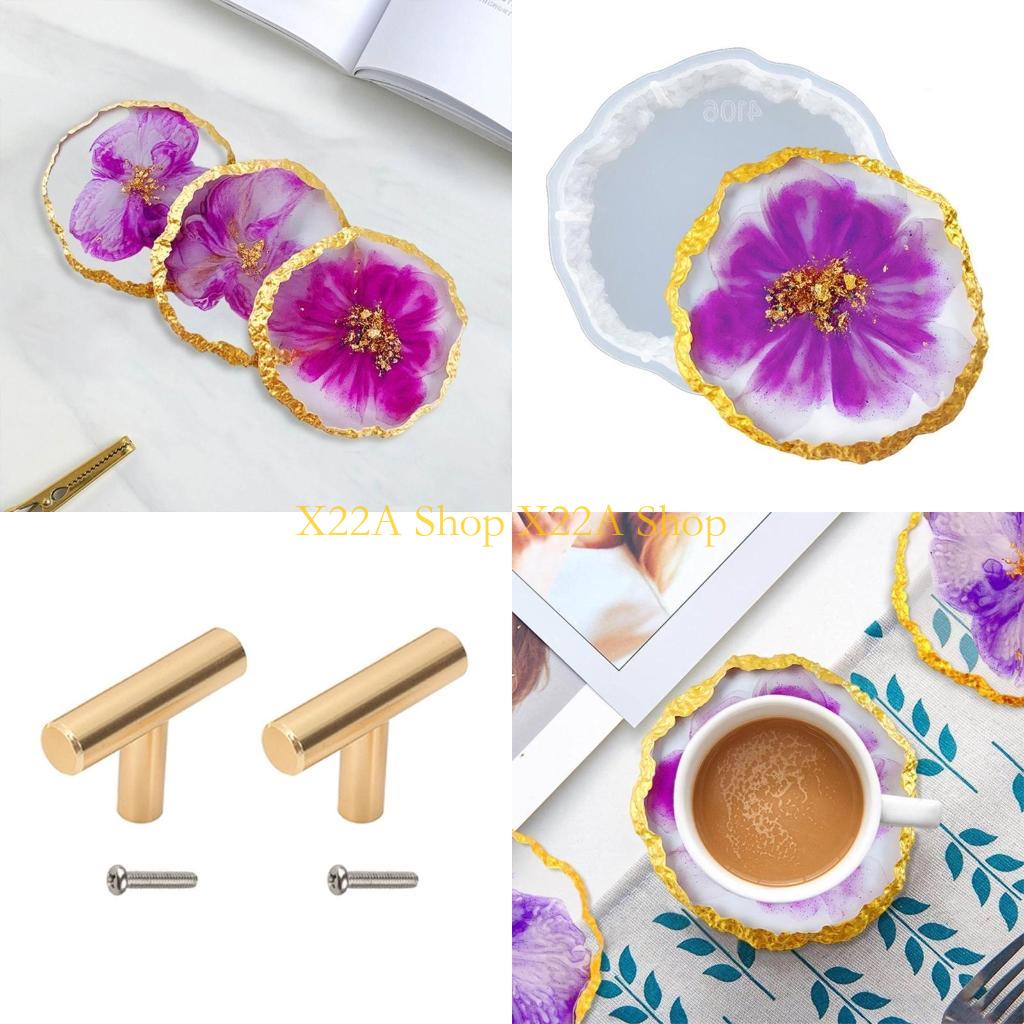 Serving Tray Mold - Sottobicchieri in agata unici Stampo in