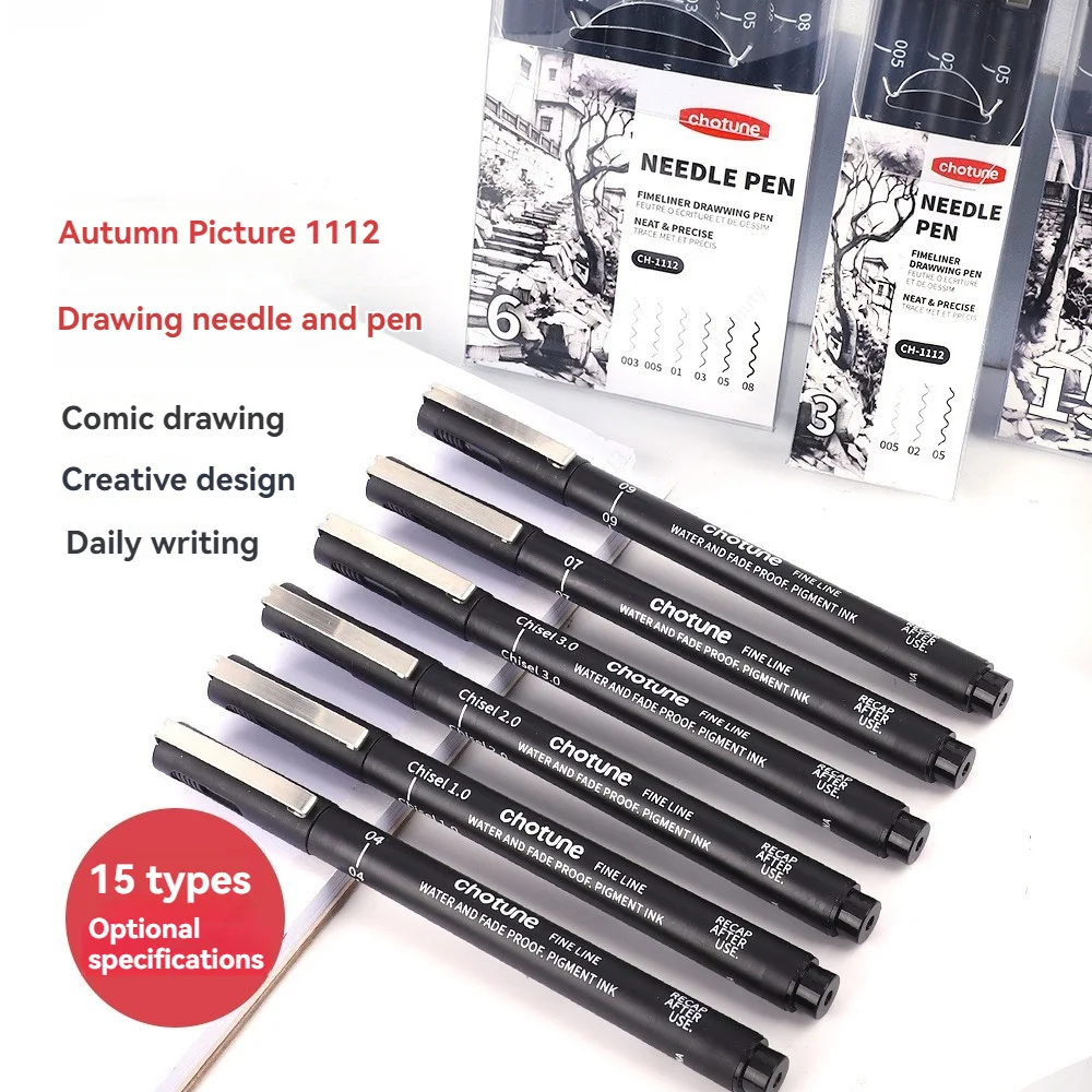 Micropenne neri, 15 dimensioni - Copic Marker Sketch recensione e prezzo