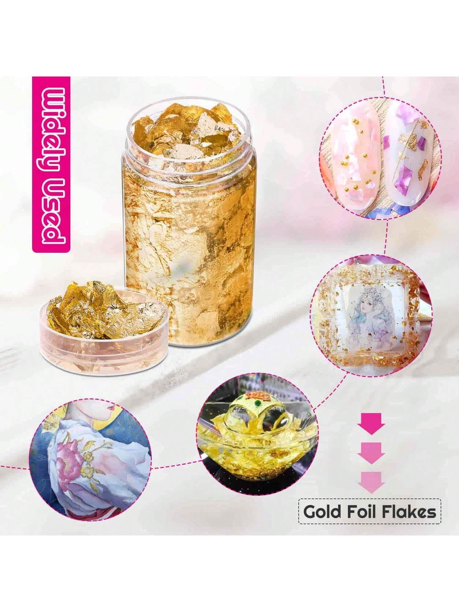 Scaglie d'Oro, Foglie d'Oro pe - Gold Foil Flakes recensione e prezzo