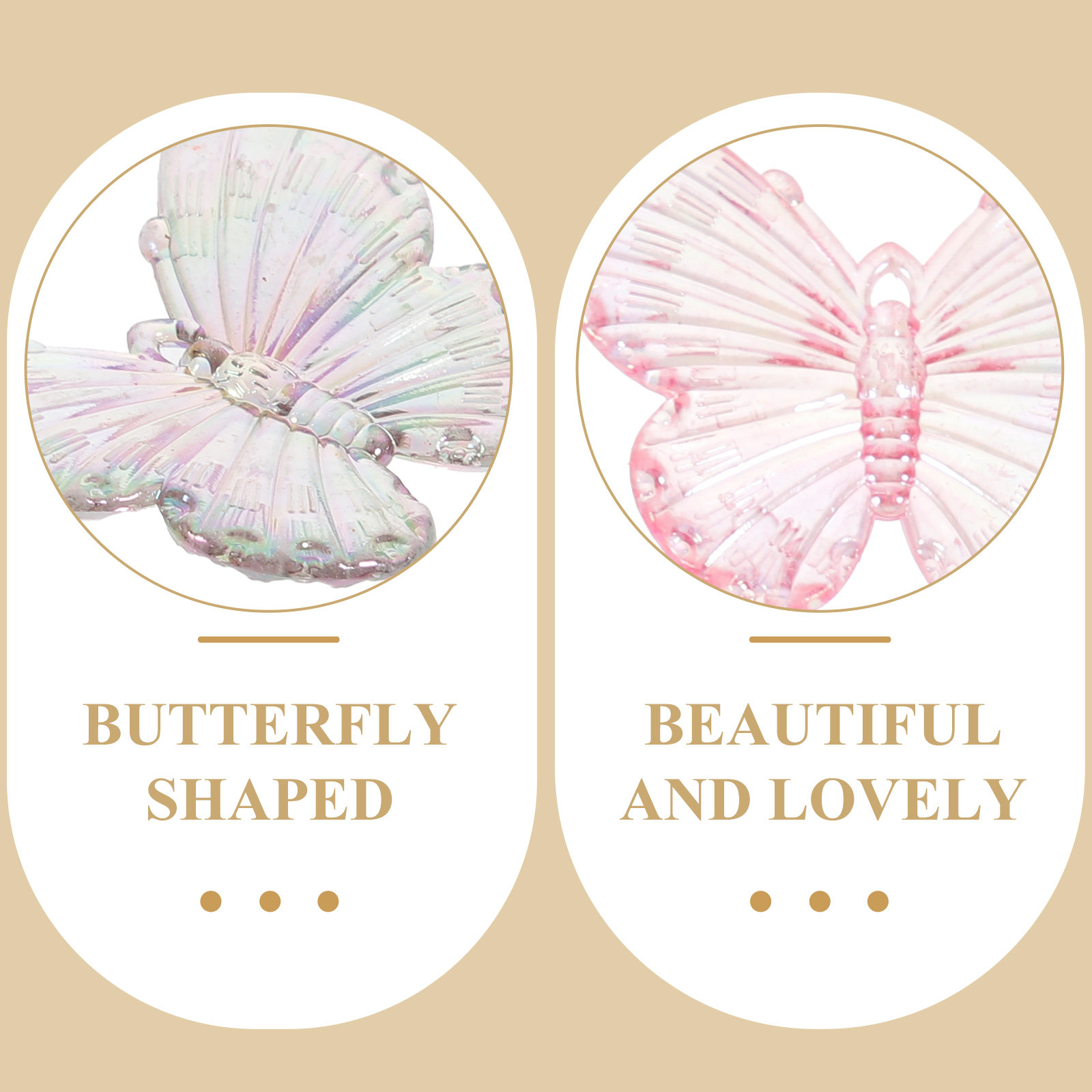 40 Pezzi di Ciondoli a Farfall - Resin Craft Supplies recensione e prezzo