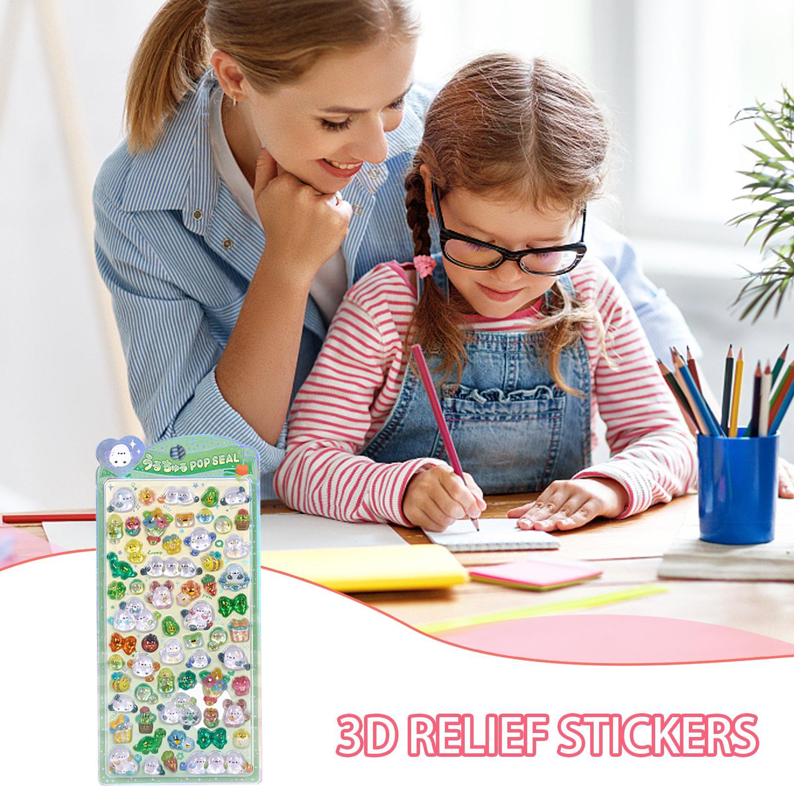 Confezione di adesivi carini A - Resin Glitter Pack recensione e prezzo