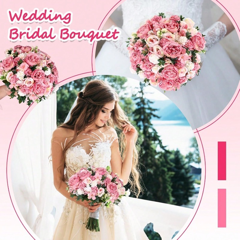 Bouquet di Rose Artificiali in - Dried Flower Bulk recensione e prezzo