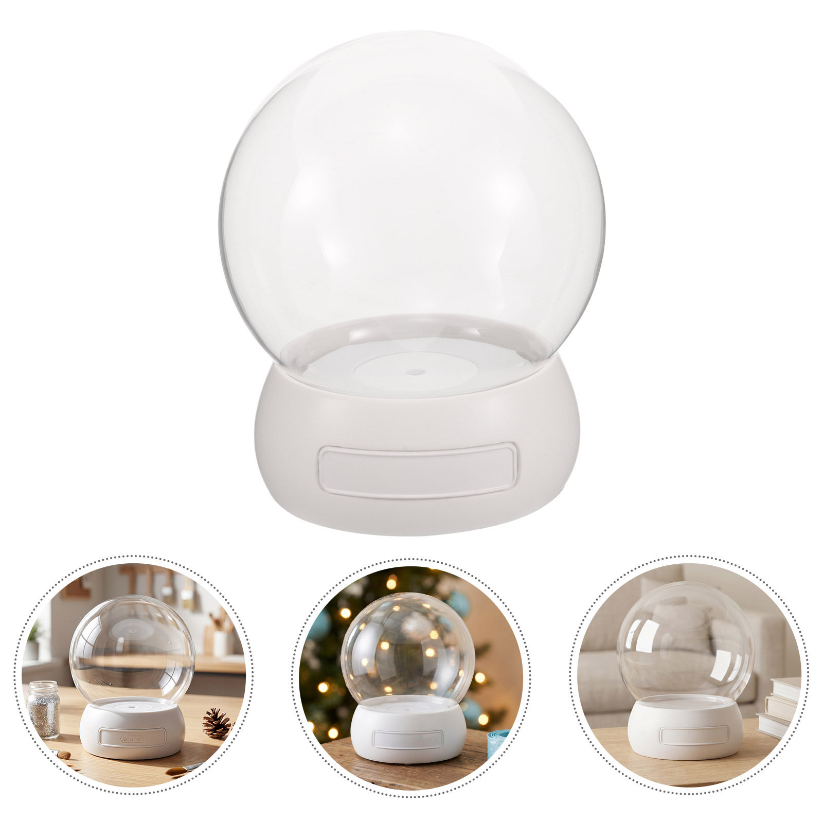 Globo di Neve Vuoto con Cupola - Flower Preservation Resin recensione e prezzo