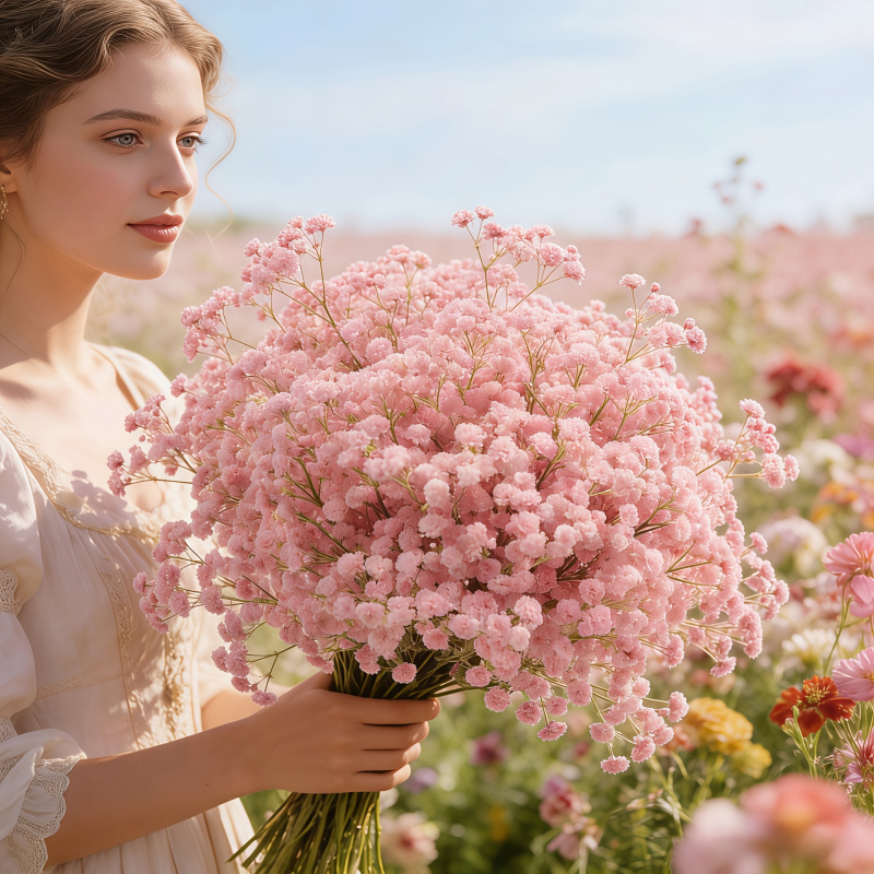 Bouquet di 130 Steli di Gypsop - Dried Flower Bulk recensione e prezzo